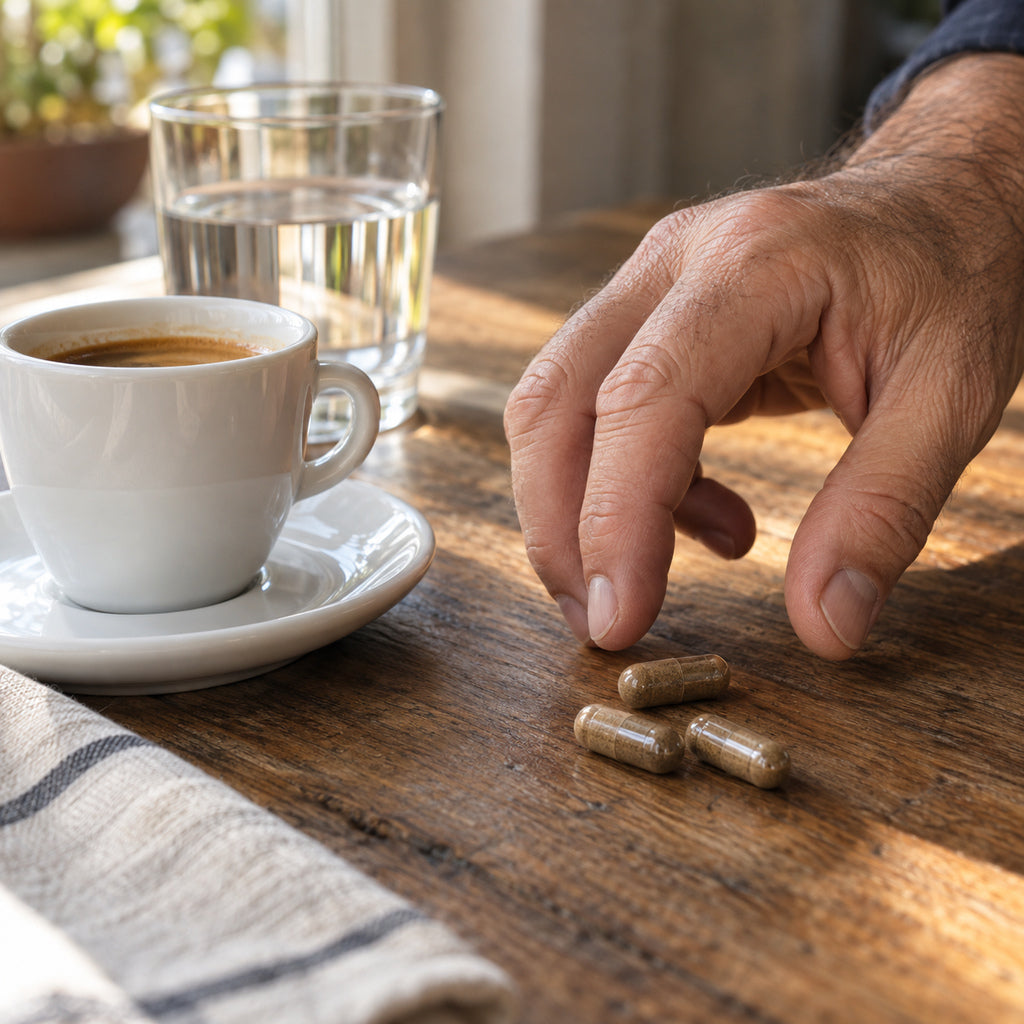 Cápsulas con el desayuno