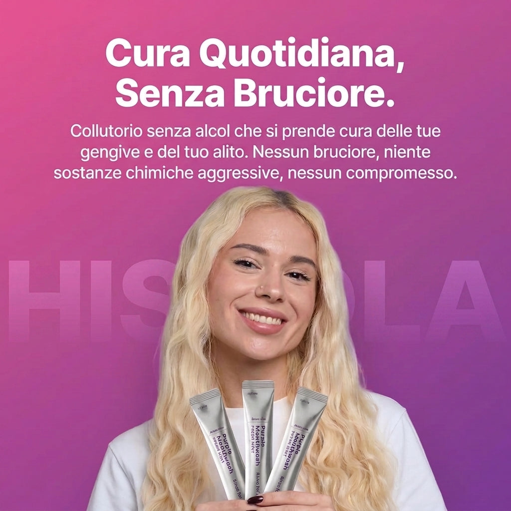 Bustine di Collutorio Viola