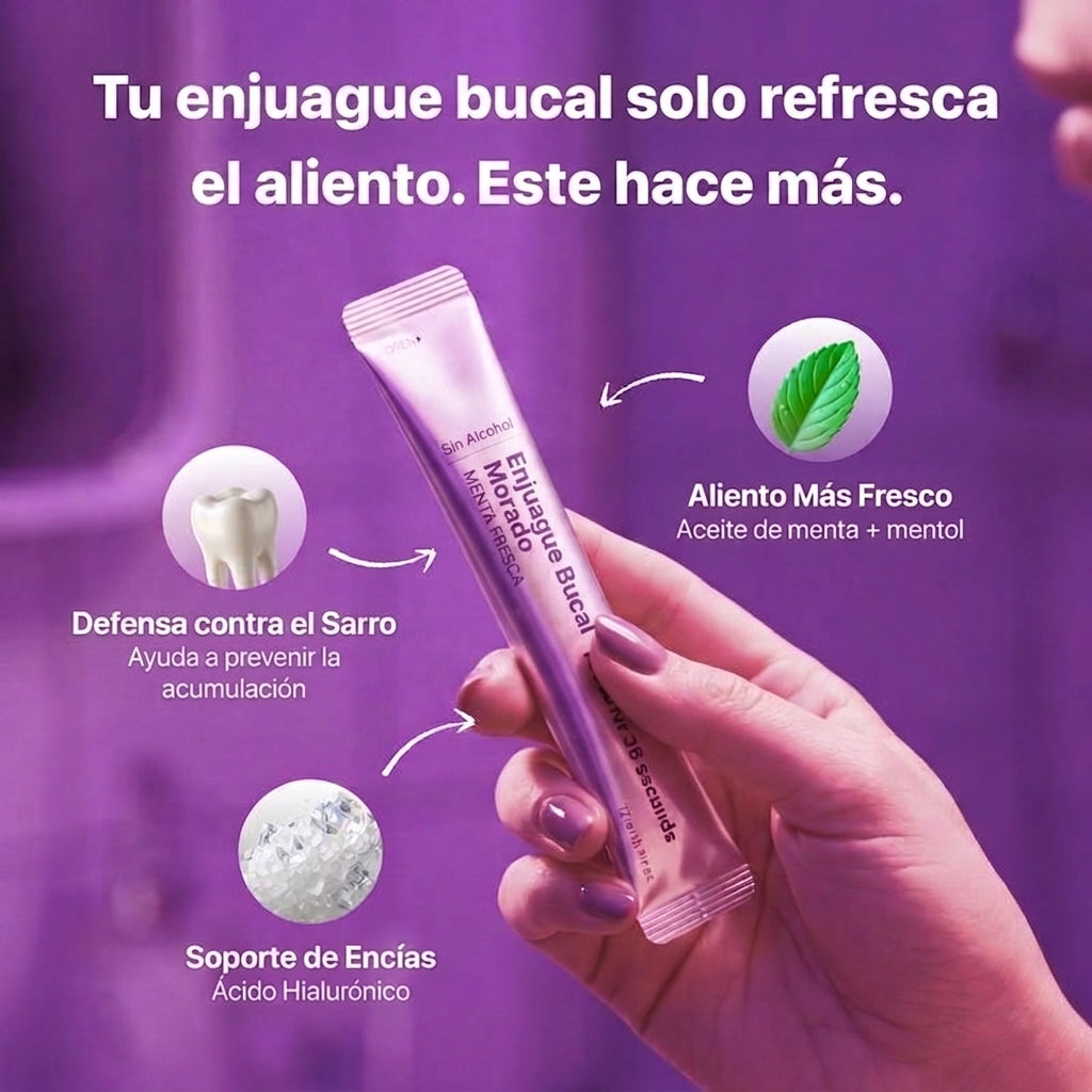 Enjuague Bucal Morado