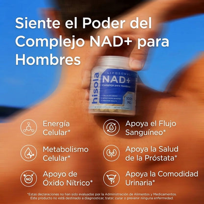 NAD+ Complejo para Hombres