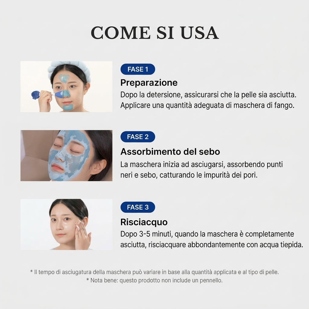 Maschera Argilla Zero Pori