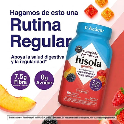 Gomas de Fibra Sin Azúcar