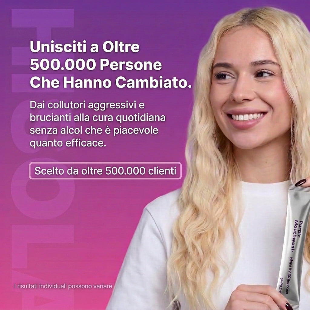 Bustine di Collutorio Viola