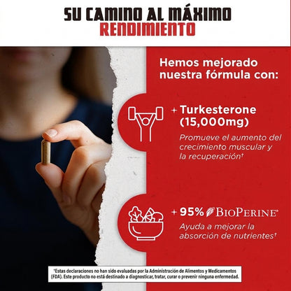 Turkesterona con Tongkat Ali