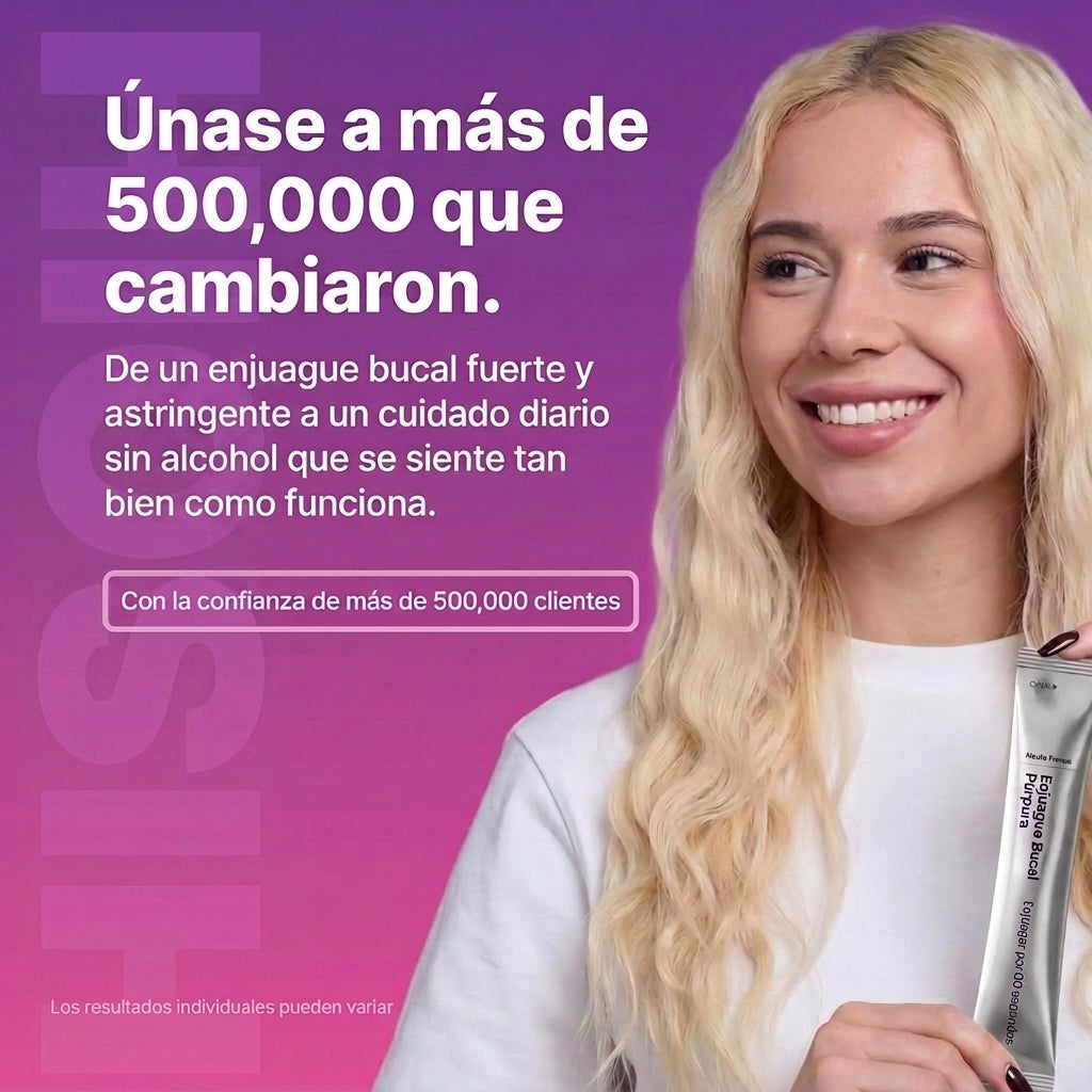 Enjuague Bucal Morado
