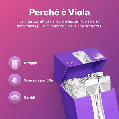 Bustine di Collutorio Viola