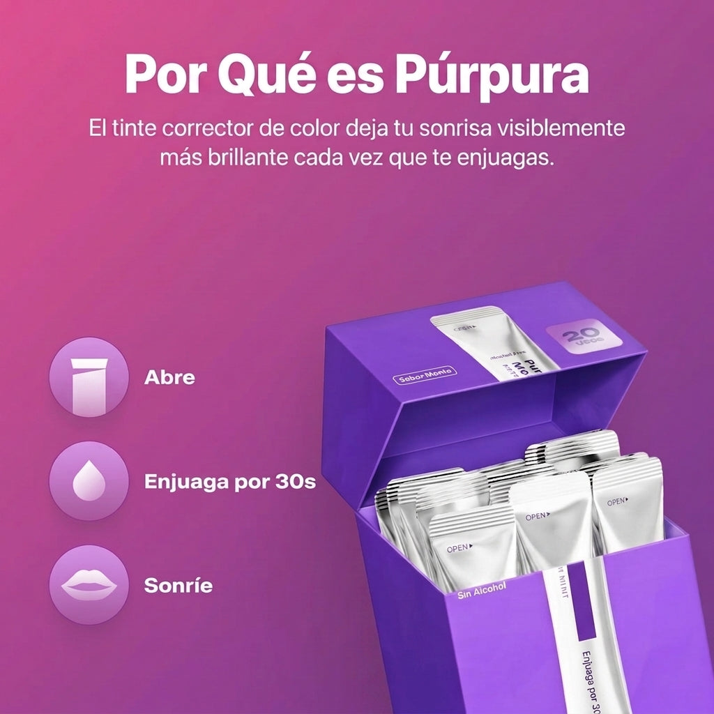 Enjuague Bucal Morado