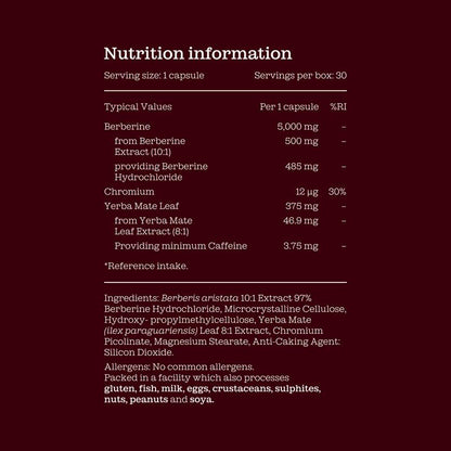 3-in-1 Berberine 5000mg