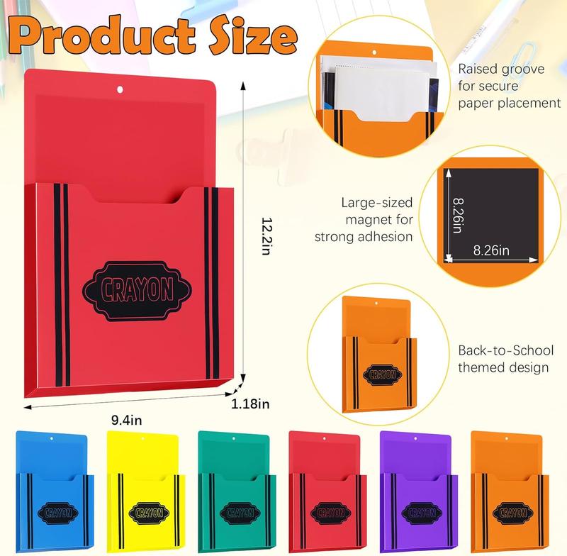 ClassFlow™ Magnetic File Pockets