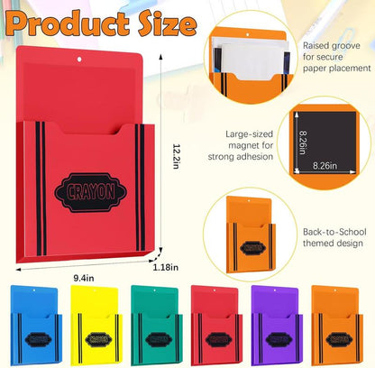 ClassFlow™ Magnetic File Pockets