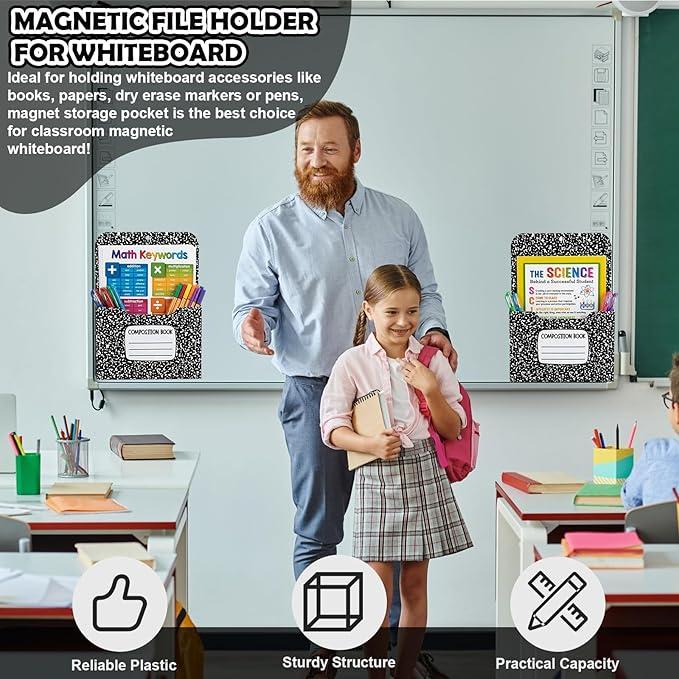 ClassFlow™ Magnetic File Pockets